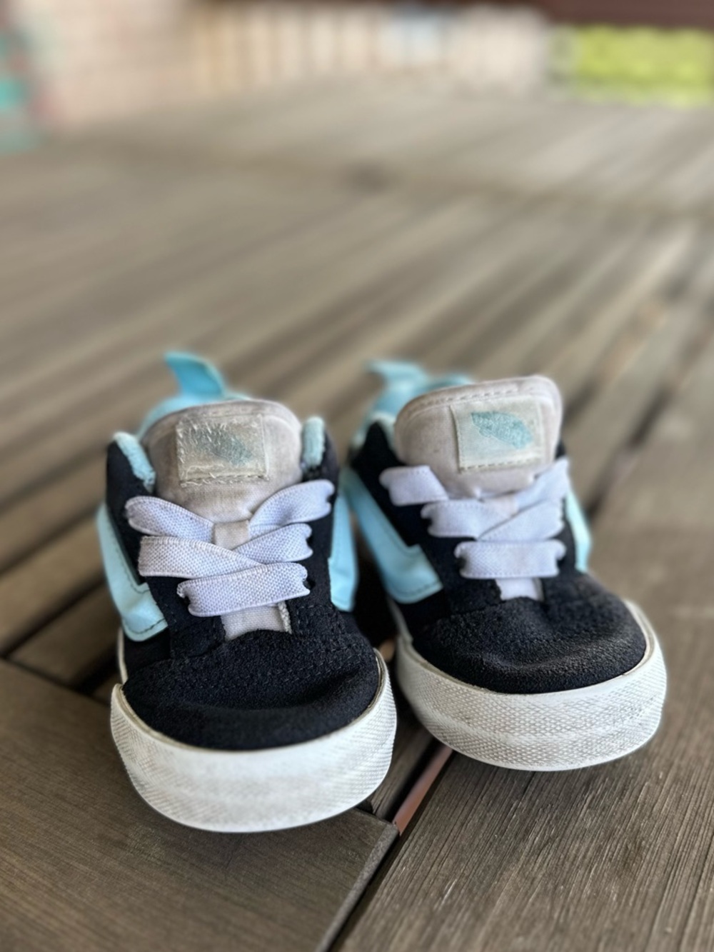 Vans KNU SKOOL - Toddler Size 6 - Navy Blue
